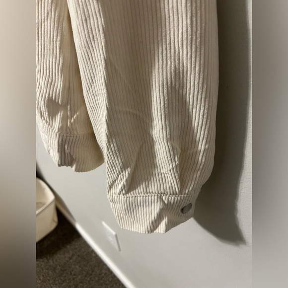 Savanna Jane Embroidered Floral Cream Ivory Corduroy Jacket Medium - Picture 10 of 14